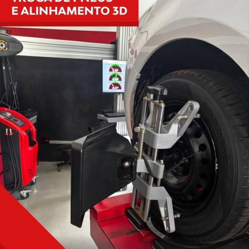 Troca de Pneus e Alinhamento 3D em São Manuel