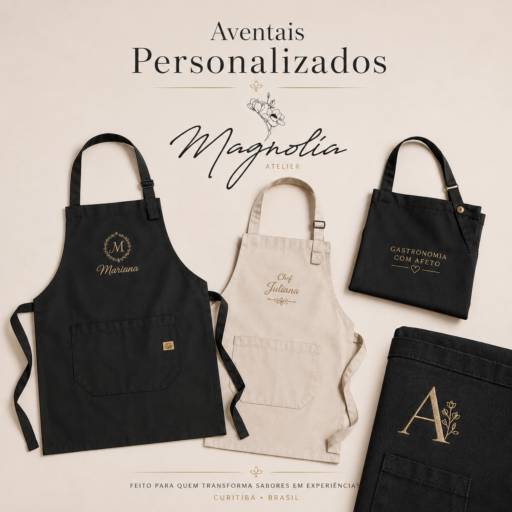 Aventais Personalizados em Curitiba