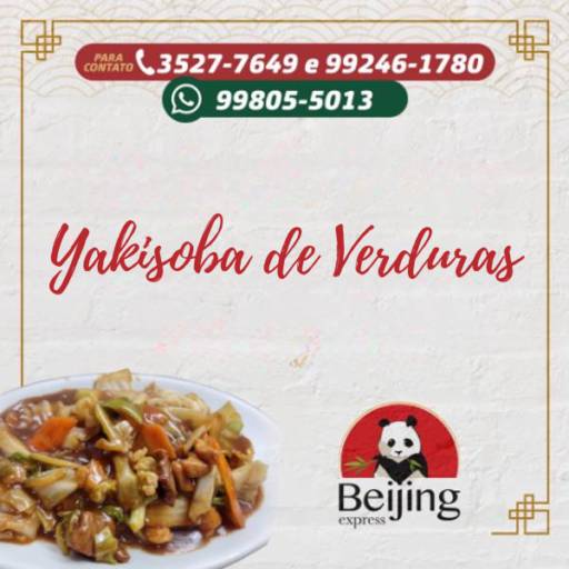Yakisoba de Verduras em Itapetininga