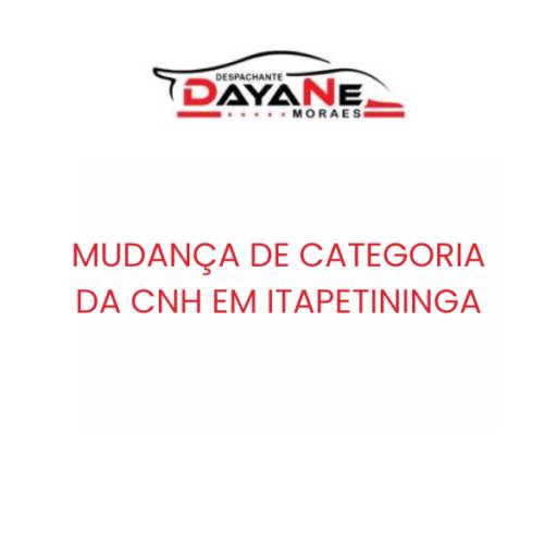 Mudança de Categoria da CNH em Itapetininga