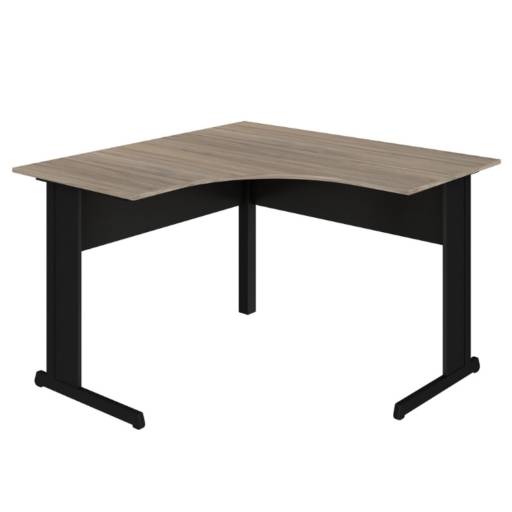 MESA ANGULAR PÉ METÁLICO - NEW CITY