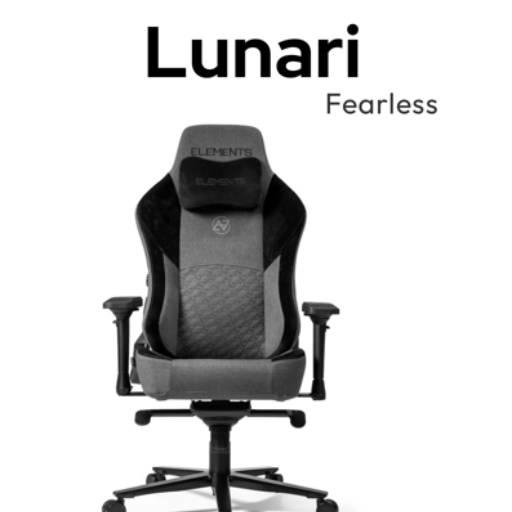 Cadeira Ergonômica Lunari Fearless – Conforto, Estilo e Resistência