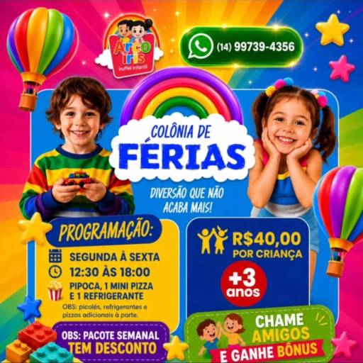 Colônia de Férias em Avaré com Diversão Garantida