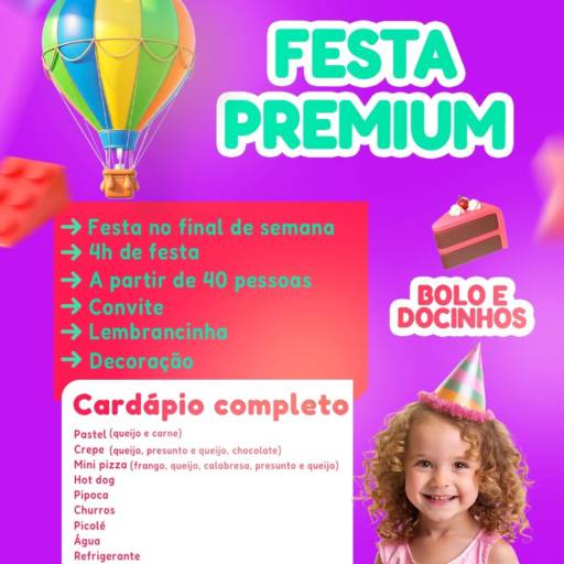 Festa Premium Infantil em Avaré