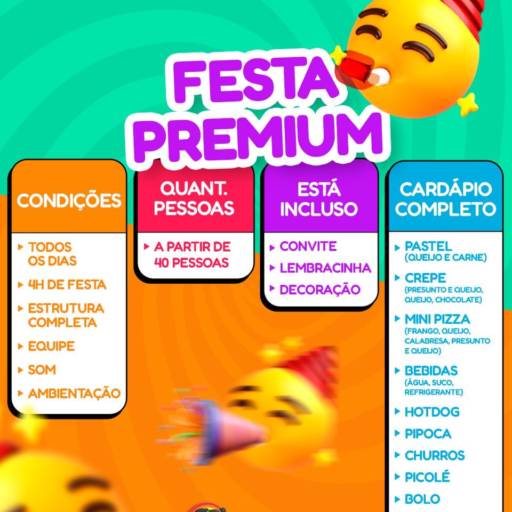 Festa Premium Infantil em Avaré