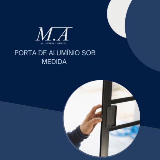 Porta de Alumínio sob Medida em Itapetininga