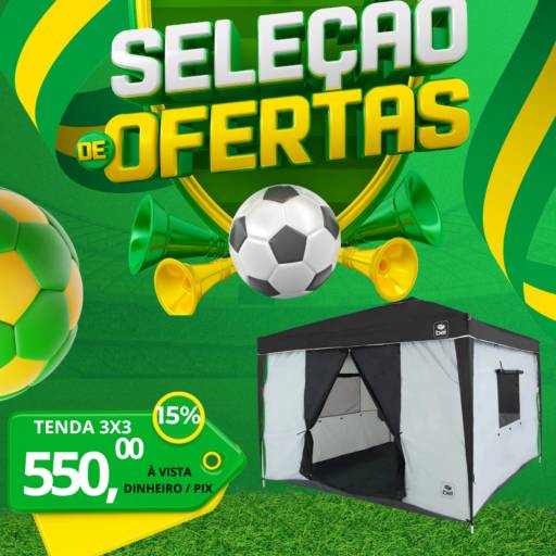 Tenda 3x3 em Oferta na Assis Lajes