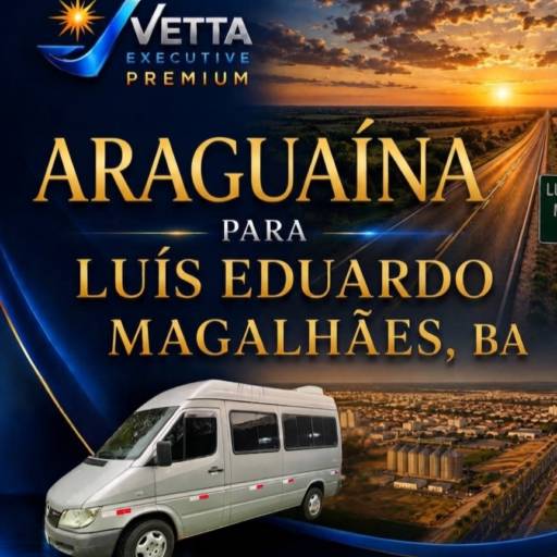 Serviços de Transporte com Vans de Araguaína para Luís Eduardo Magalhães, BA