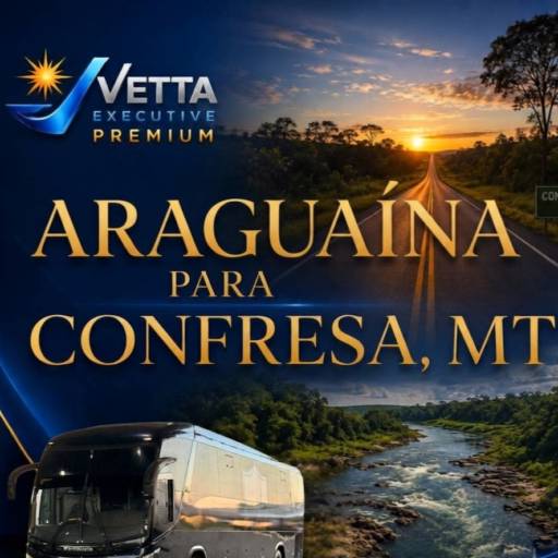 Serviços de Transporte com Ônibus de Araguaína para Confresa, MT