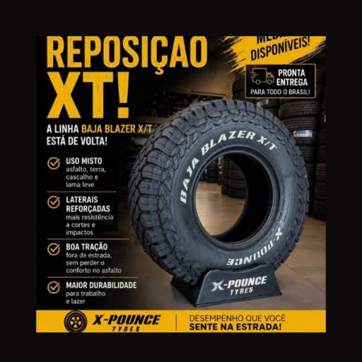 Pneus Baza Blazer X/T em Itapetininga