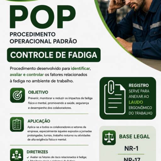 POP de Controle de Fadiga em Aracaju