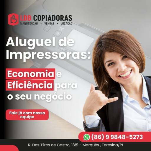 Aluguel de Impressoras em Teresina
