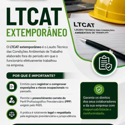 LTCAT Extemporâneo: Segurança e Conformidade