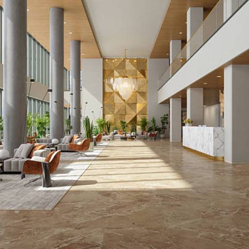 Móveis para espaços comerciais em Santa Bárbara Resort Residence