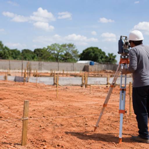 Locação de Obras com Precisão Topográfica