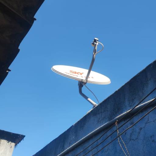 Instalação de antena parabólica banda Ku em Mauá