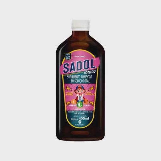 Sadol Ferro sabor Morango 400ml - Catarinense 