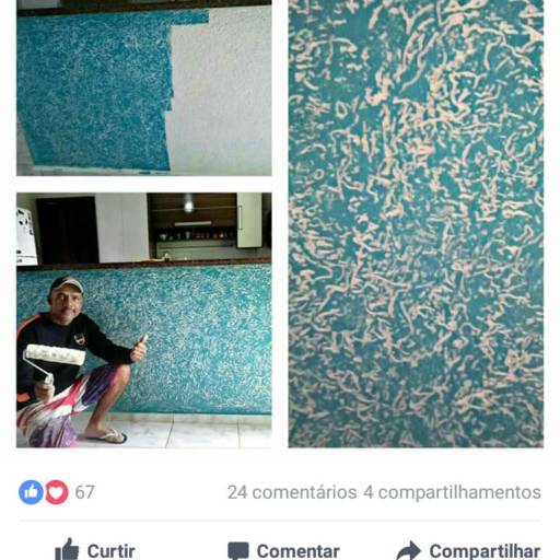 Comprar o produto de Grafiato em Outros Serviços pela empresa Carlão Pinturas  em Caraguatatuba, SP por Solutudo