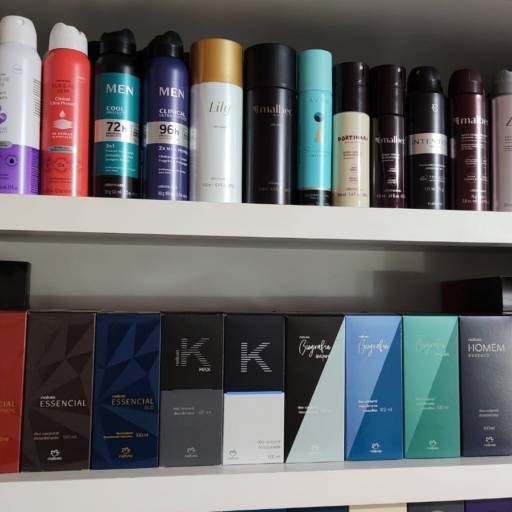 Desodorante feminino e masculino