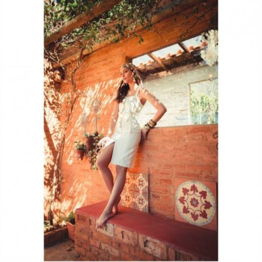 Vestido bebela jeans midi pietra  por Loja Catherine