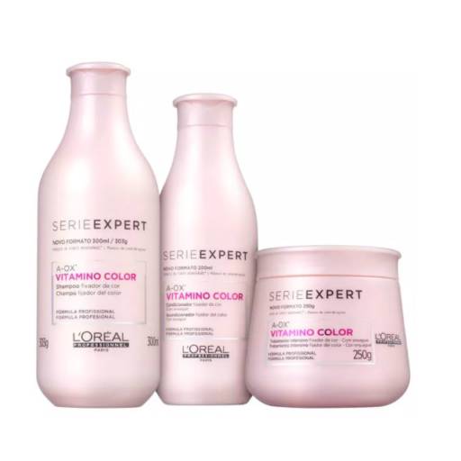 Kit L'Oréal Professionnel Vitamino Color A-OX Tratamento (3 Produtos) por Charmy Perfumes - Centro