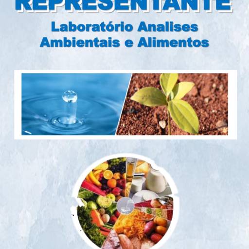 Representante Comercial laboratório analise de agua, solo e alimentos. 