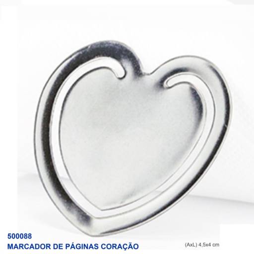 Marcador de Páginas em Inox em São José do Rio Preto, SP por Public Gráfica e Brindes