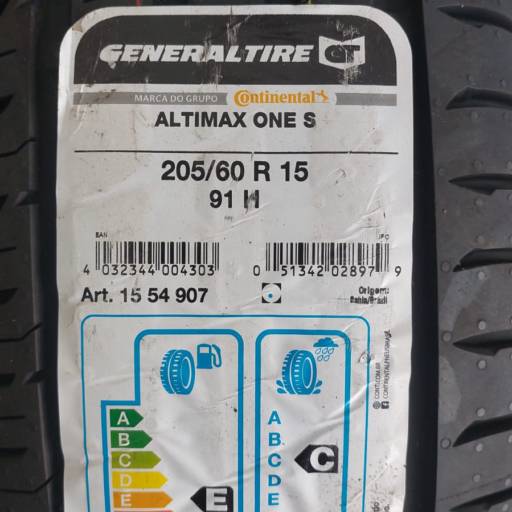 Pneu 205/60/15 para Saveiro / Cross Fox