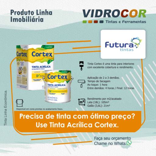 Tintas Futura - Loja Vidrocor Tintas Lençóis Paulista