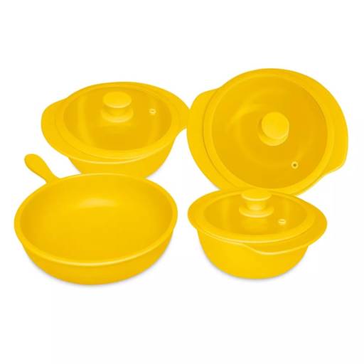 Conjunto de Panela Cerâmica 4 peças Oxford por Casa Vitória