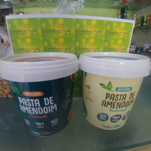 Pasta de Amendoim  por Saúde e Vida