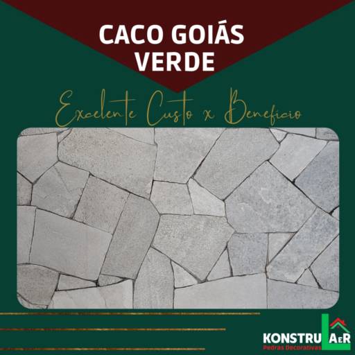 Pedra Goiás Caco em Ourinhos, SP por Konstrulaer Pedras Decorativas