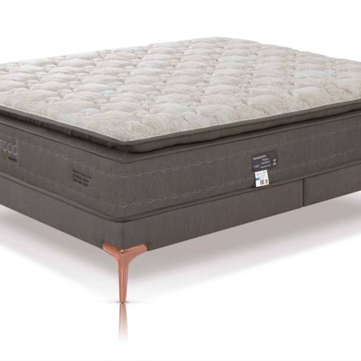 Colchão Norwood Molas Ensacadas Organic Cotton por Deko Colchões & Enxovais