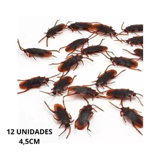 Barata Plástica 4,5cm pacote com 12un - PARTIUFESTA