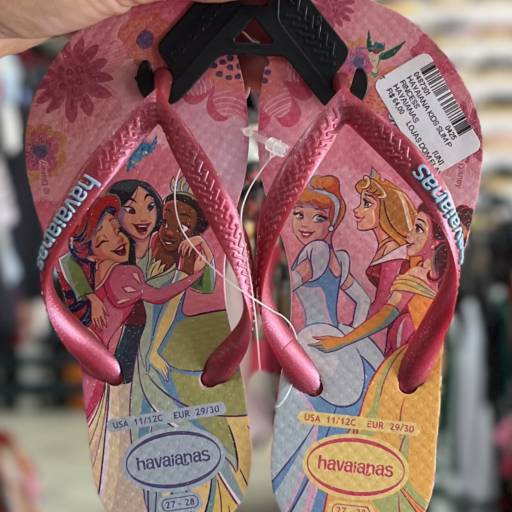Chinelo infantil Havaianas em Uberlândia, MG por Lojas Dom Flavittos