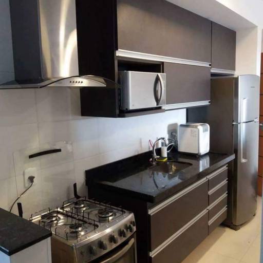 Cozinha planejada em MDF Duratex por Marcenaria Ebenezer