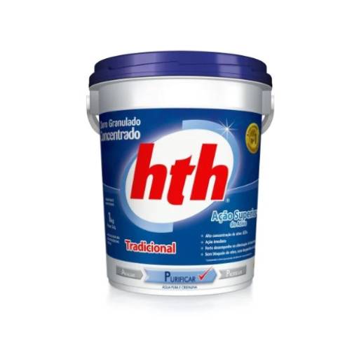 Cloro Granulado HTH tradicional 10kg