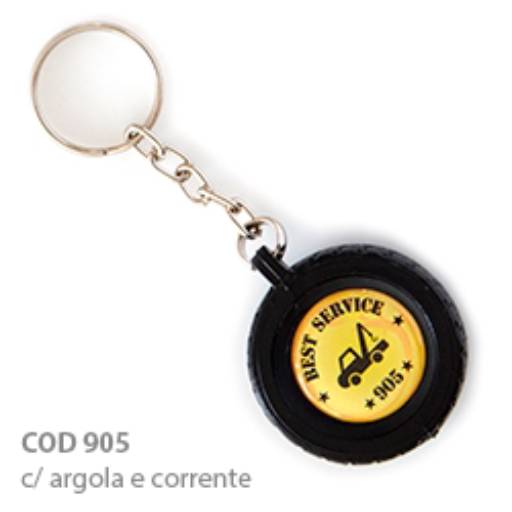 Chaveiros Plásticos 905 - Chaveiro Rodinha em São José do Rio Preto, SP por Public Gráfica e Brindes