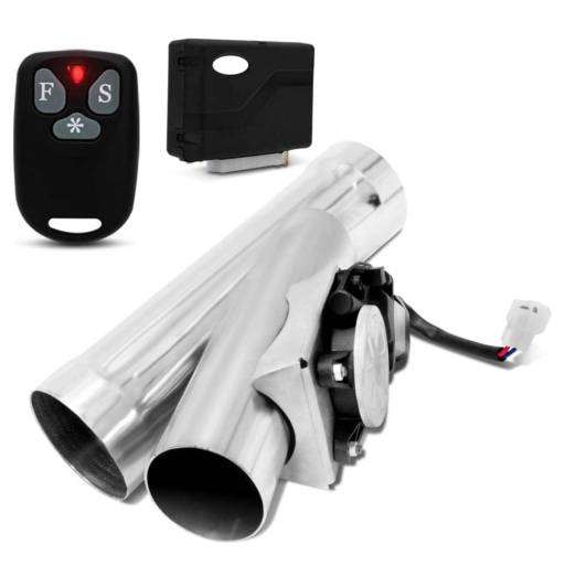 Difusor de Escapamento 2,5” com Acionamento Via Controle Remoto. por Bull Pipe Serviços Especiais