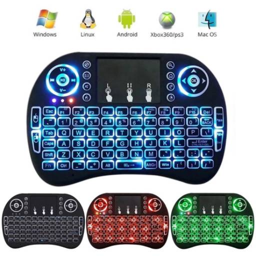 Mini teclado sem fio com touchpad mouse em Botucatu, SP por Multi Consertos - Celulares, Vídeo Games, Informática, Eletrônica, Elétrica e Hidráulica
