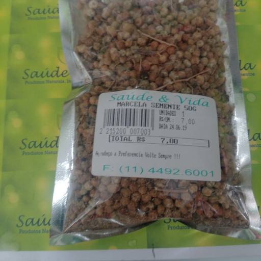 Marcela semente por Saúde e Vida