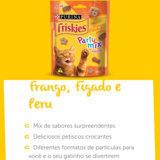 Comprar o produto de Ração Friskies Party Mix em Ração para Gatos pela empresa Toca dos Bichos  em Jaboticabal, SP por Solutudo