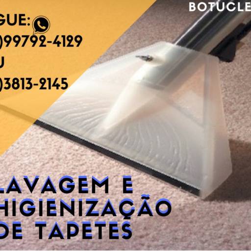 Lavagem de Tapetes  em Botucatu, SP por Botuclean - Limpeza e Higienização de Estofados em Geral