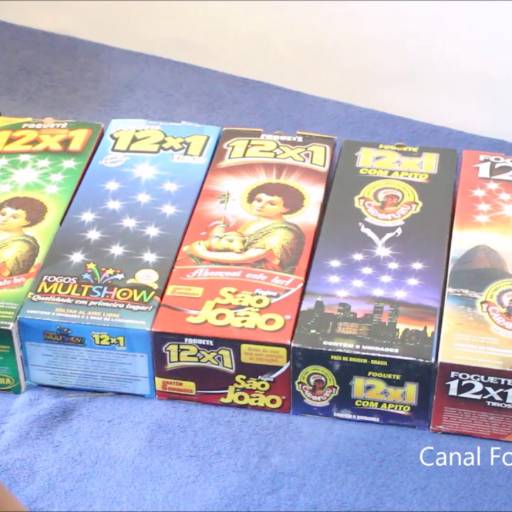 Comprar o produto de Foguete 12x1 em Tudo para Festas pela empresa Casa de Fogos Star Light em Jundiaí, SP por Solutudo