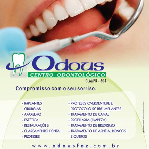 Tratamento Dental  em Foz do Iguaçu, PR por Odous Centro Odontológico
