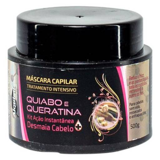 Máscara capilar Quiabo e Queratina Alquimia 500g