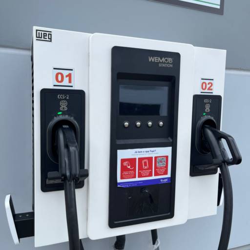 Posto de Recarga de Veículos Elétricos em Brusque