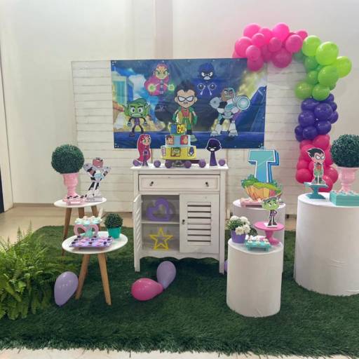 Decoração Jovens titãs 