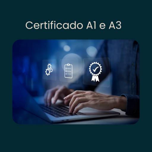 Comprar o produto de Certificado A1 e A3  em Certificação Digital pela empresa Aguiar Contabilidade, Certificado Digital e Softwares de Automação em Botucatu, SP por Solutudo