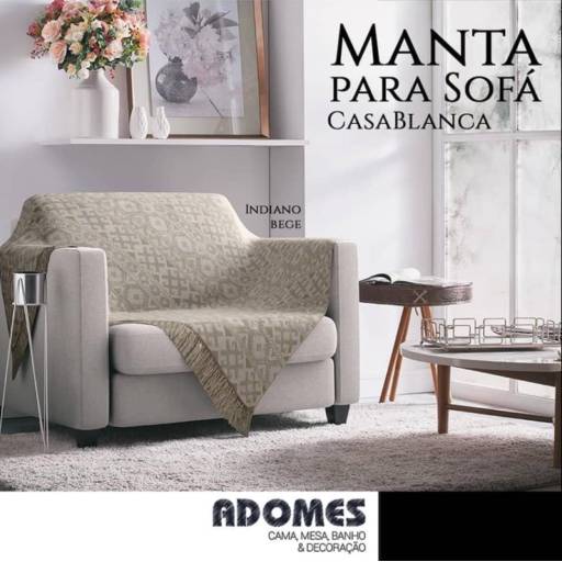 Mantas de Jacquard Casablanca - 2,10m x 1,40